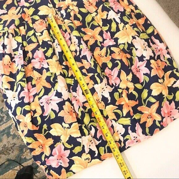 David Warren New York Vintage Women's 16 Vintage Tropical Print Sheath Dress - Picture 12 of 12